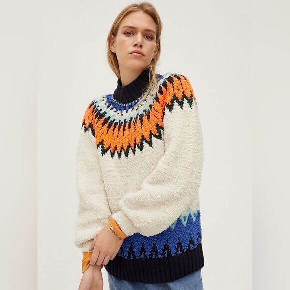 Anthropologie Sweaters - Anthropologie Pilcro Selene Fleece Tunic Sweater NWT